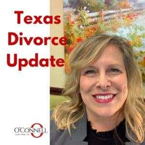 Texas divorce update